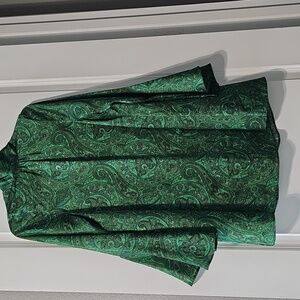 JB by Julie Brown Green Paisley Dress